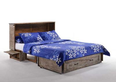 Poppy-Murphy-Cabinet-Bed-White-Bark-with-Drawer-Closed-&-Tray-Up